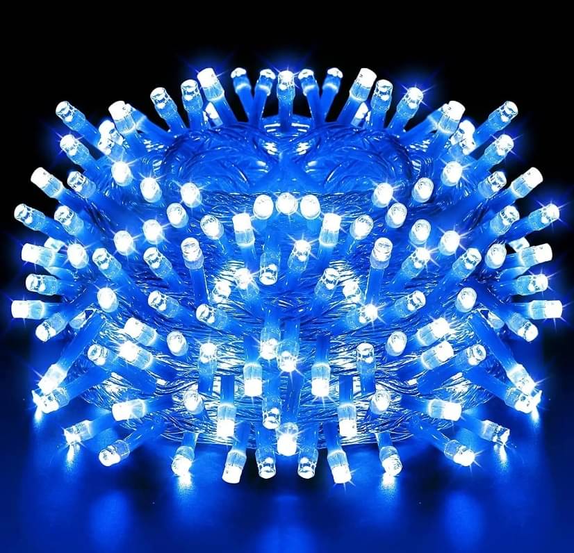     			MIRADH Blue 10Mtr String Light ( Pack of 1 )