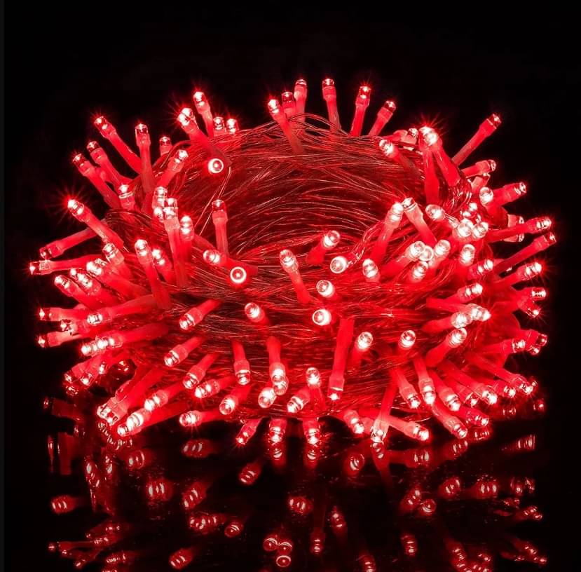 MIRADH Red 10Mtr String Light ( Pack of 1 ) MIRADH Red 10Mtr String Light ( Pack of 1 )