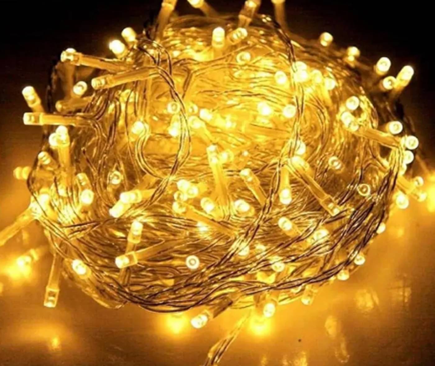     			MIRADH Yellow 10Mtr String Light ( Pack of 1 )