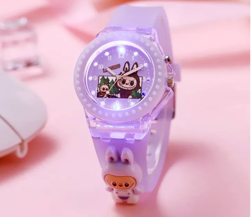 MIVAAN Purple Dial Analog Girls Watch ( Pack of 1 )