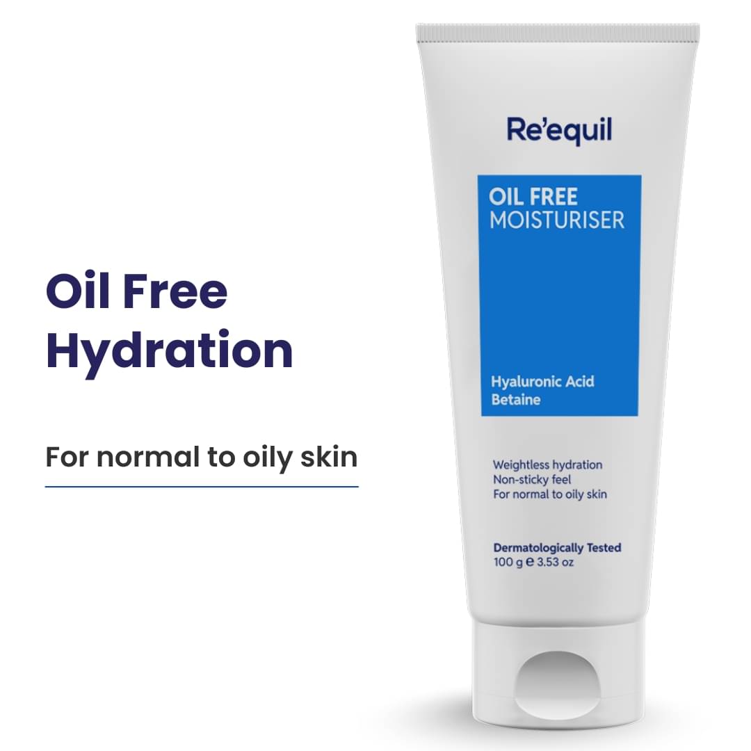     			Re'equil Oil Free Moisturiser for Normal, Oily & Combination Skin 100gm ( Pack of 1 )