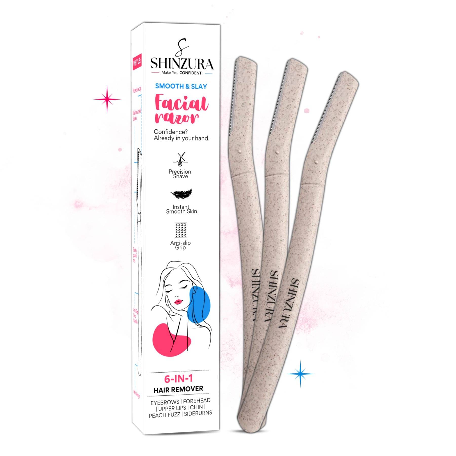     			SHINZURA Manual Razor ( Pack of 1 )