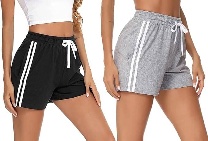     			SRICOTS Women Cotton Blend Regular Shorts ( Multi Color )