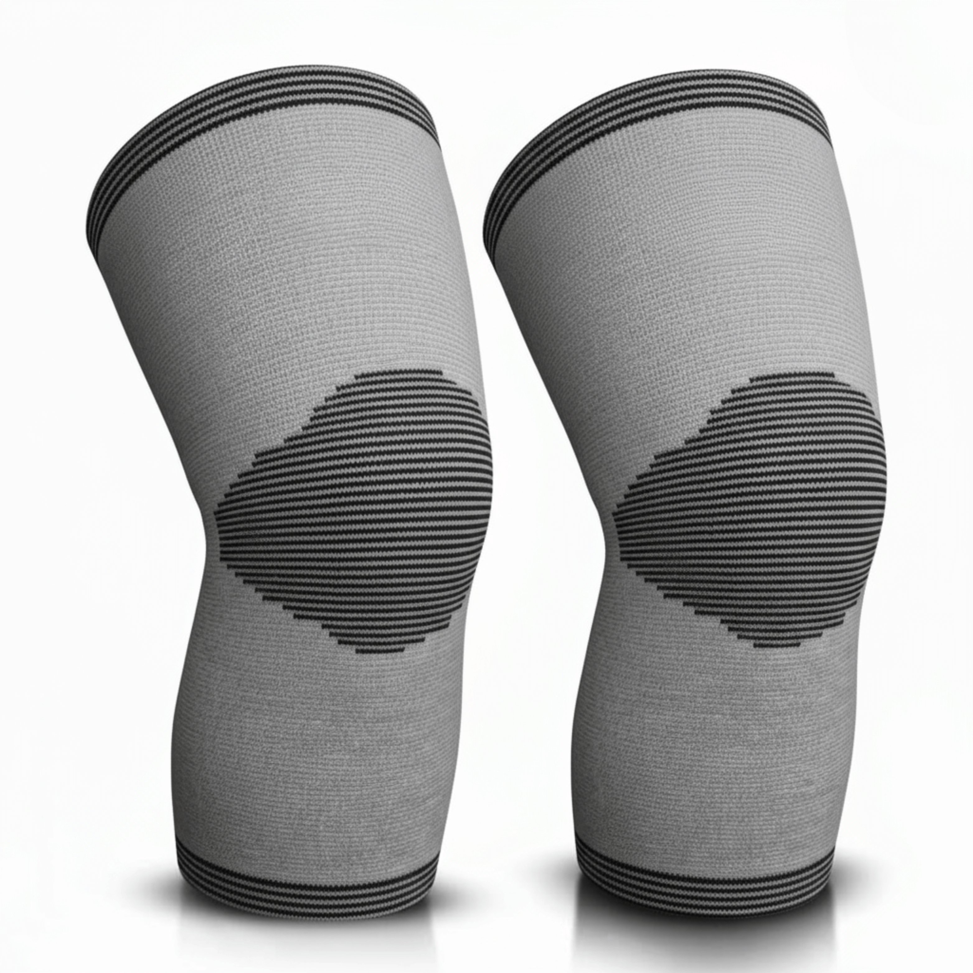     			Shopeleven Grey Knee Support ( Pack of 2 )