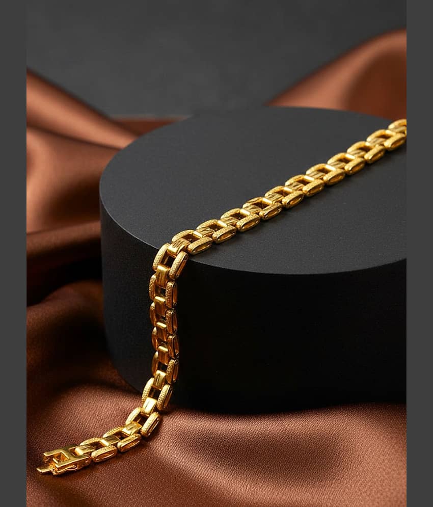 Style Wind Gold Bracelet ( Pack of 1 ) - Bangles & Bracelets | Buy online on ZillyBuy
