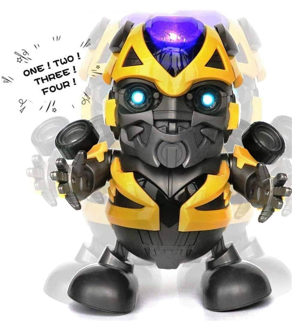     			Super Hero Dancing Robot Toy – Toy Robot with 3D Flashing Light and Sound Toys for Kids/Boys/Children | Dance Robot Toy with Wheel for Kids & Toddlers