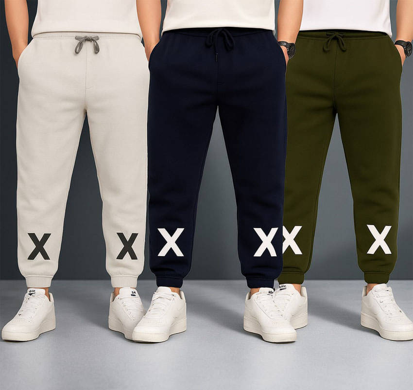    			fashionate world Pack of 3 Boys Cotton Trackpant ( Multicolor 3 )