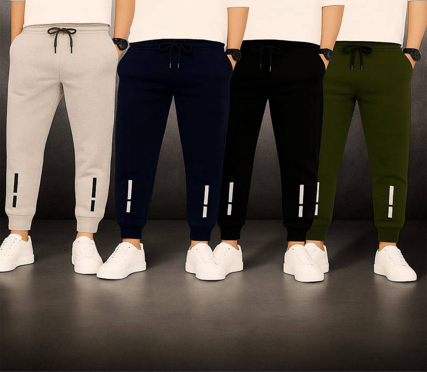     			fashionate world Pack of 4 Boys Cotton Trackpant ( Multicolor 4 )