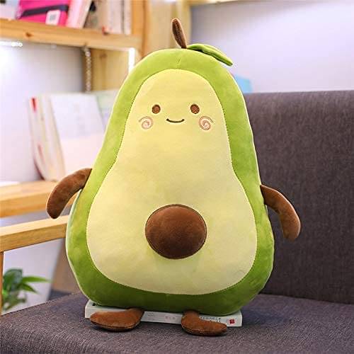     			Adorable Avocado Plush Toy & Pillow Lovable Huggable, Soft Giant Stuffed Toy