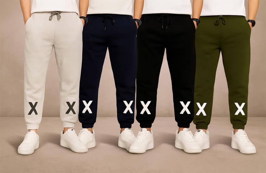 CHILLSHOPPEE Pack of 4 Boys Cotton Trackpant ( Multicolor 4 ) CHILLSHOPPEE Pack of 4 Boys Cotton Trackpant ( Multicolor 4 )