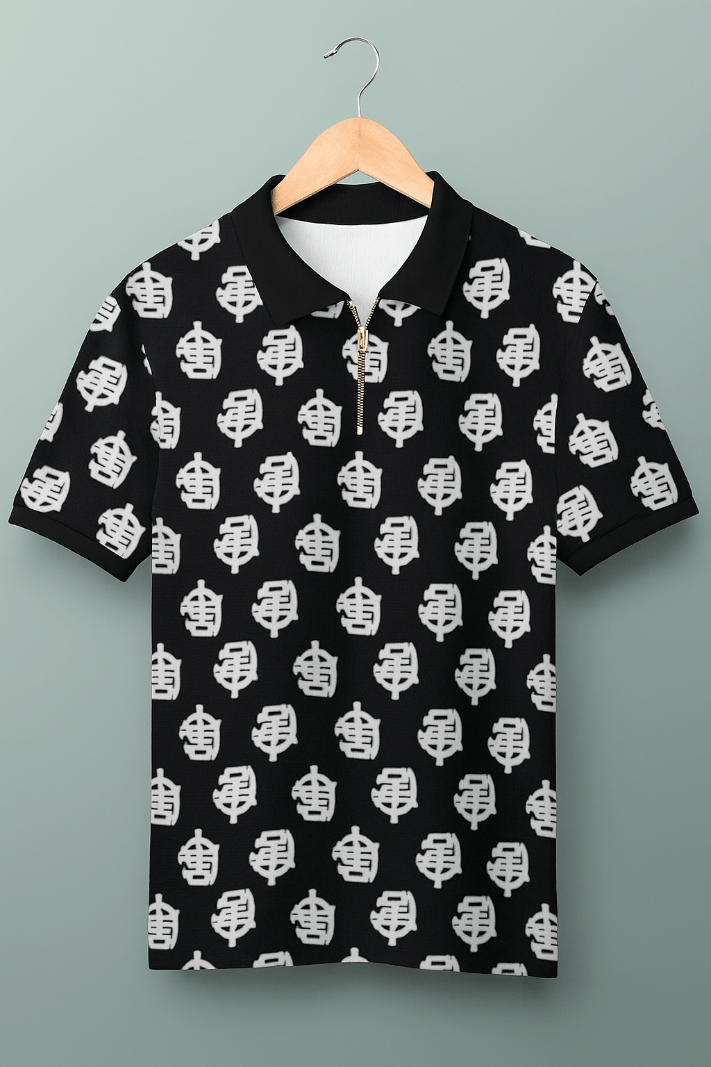     			CONWAY Men Cotton Blend Regular Fit Printed T-Shirt ( Multicolor5 )