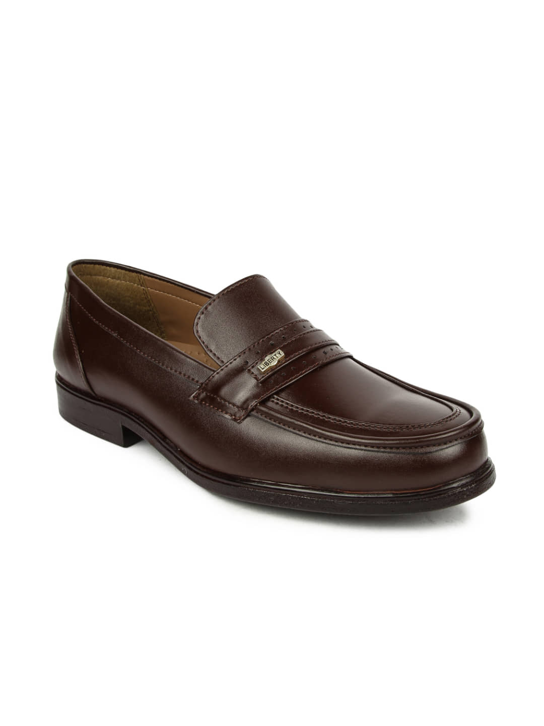 Fortune By Liberty Brown Men's Slip On Formal Shoes - Formal Shoes | Buy online on ZillyBuy