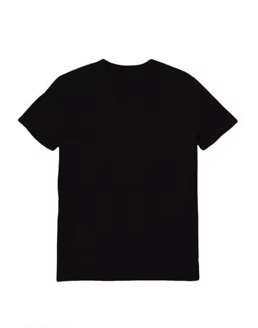     			Generic INFIRAX Women Cotton Solid Regular Fit Round Neck T-Shirt ( Black )
