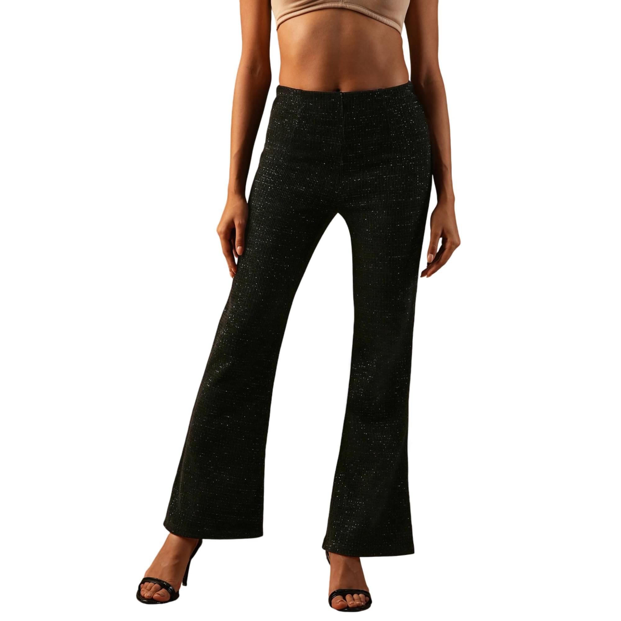     			Globus Women Polyester Regular Fit Jegging ( Black )