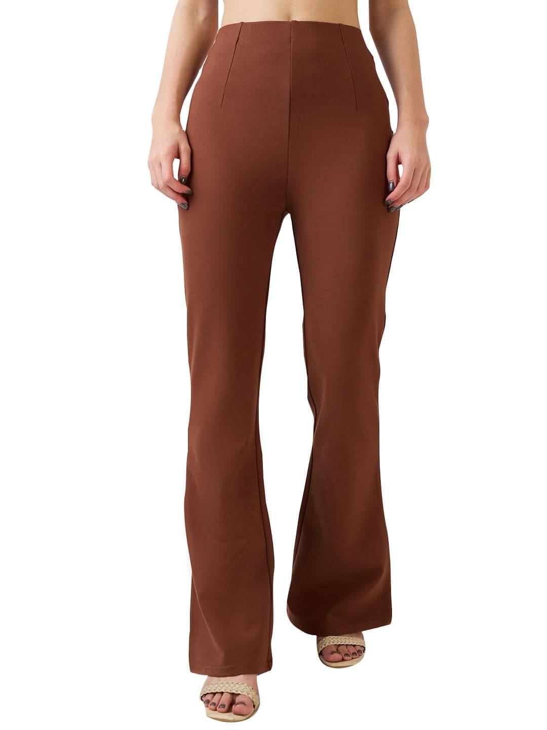     			Globus Women Rayon Regular Fit Jegging ( Brown )