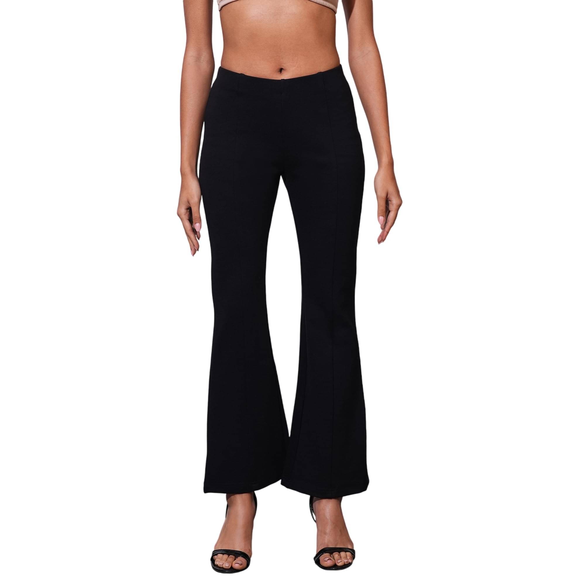     			Globus Women Rayon Regular Fit Jegging ( Black )