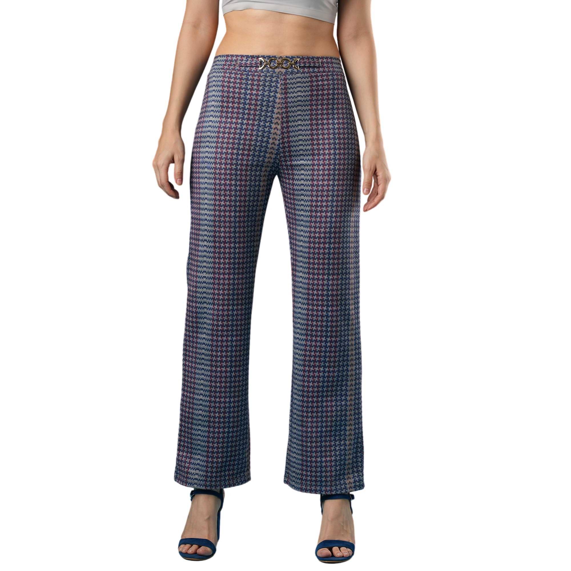     			Globus Women Rayon Slim Fit Jegging ( Blue )