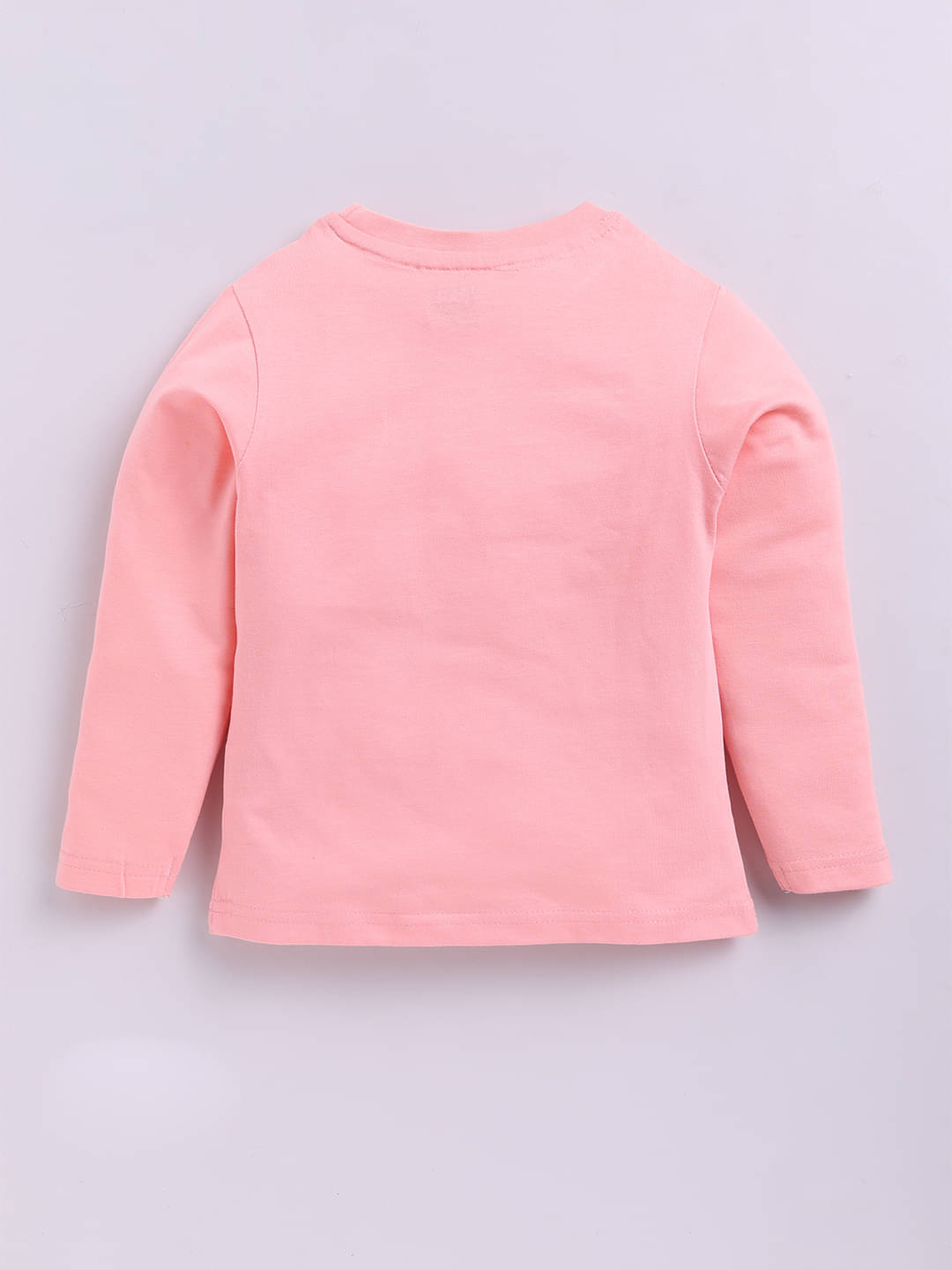     			HAPPY FACES Pack of 1 Boys Cotton Blend T-Shirt ( Peach )