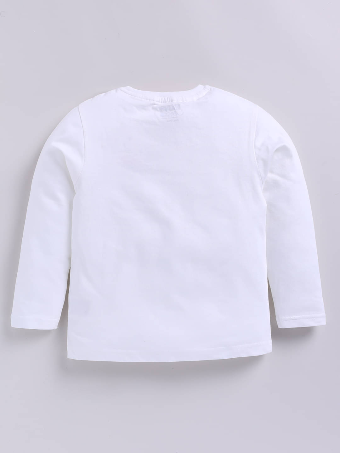     			HAPPY FACES Pack of 1 Boys Cotton T-Shirt ( White )