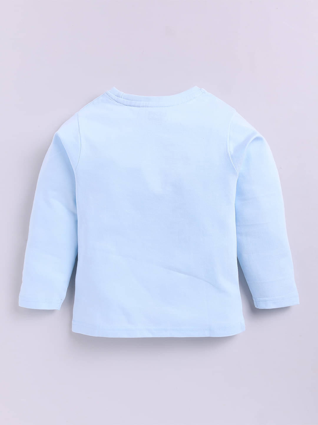     			HAPPY FACES Pack of 1 Boys Cotton T-Shirt ( Aqua )