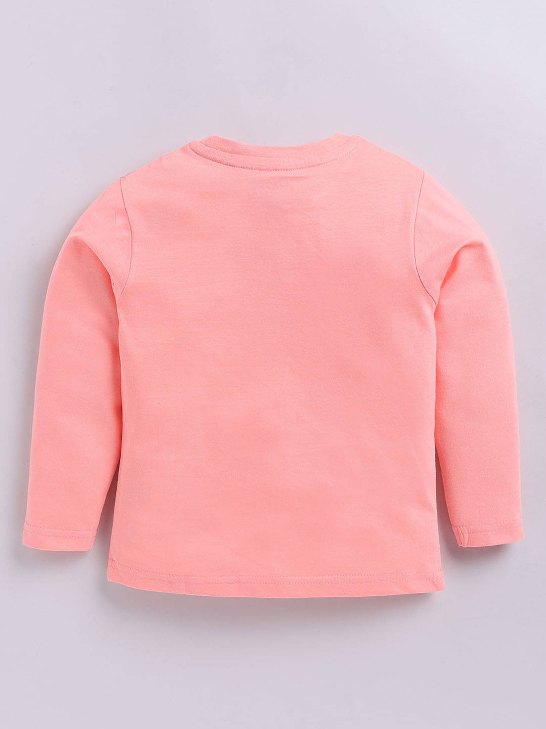     			HAPPY FACES Pack of 1 Boys Cotton T-Shirt ( Peach )