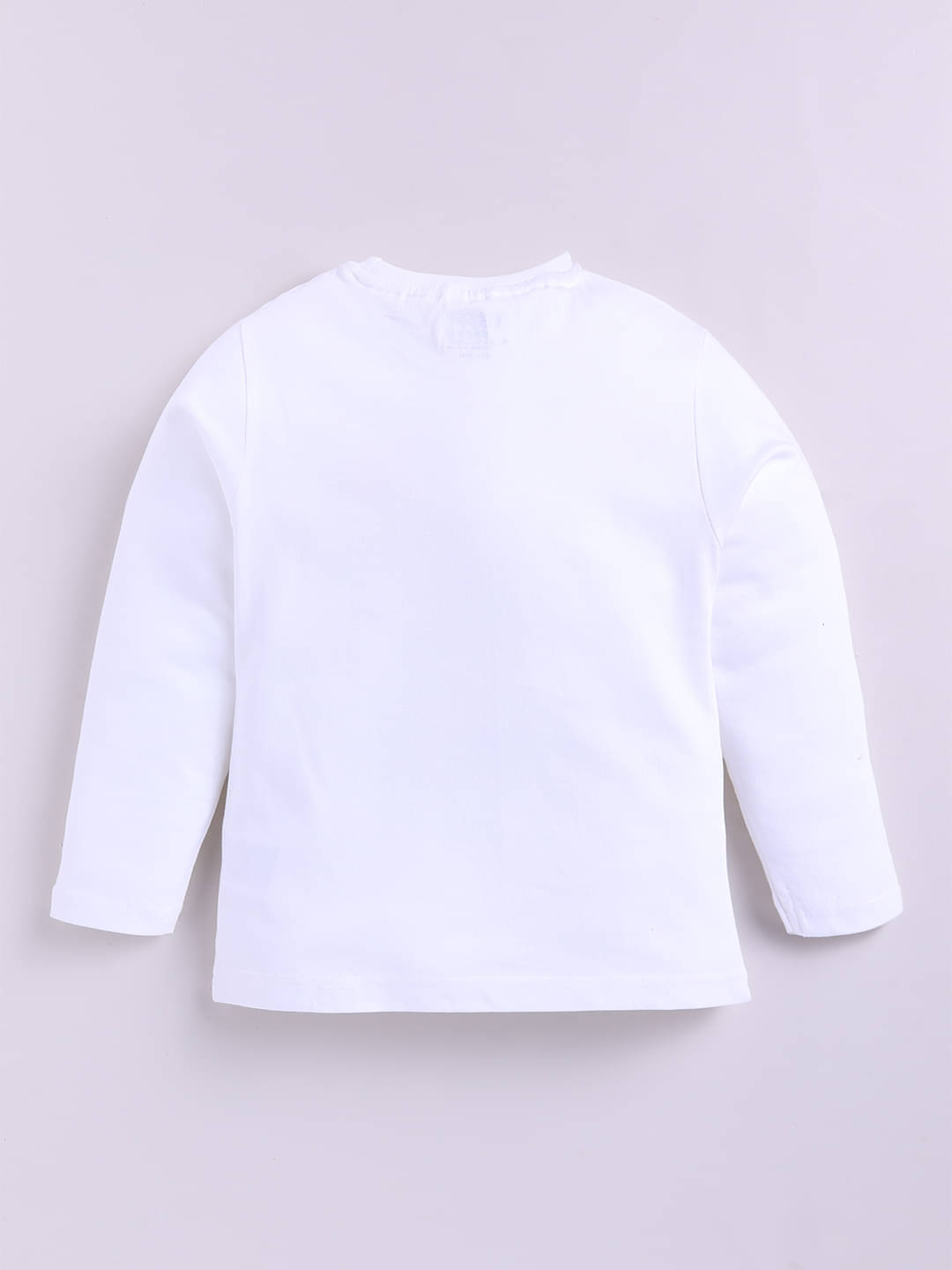     			HAPPY FACES Pack of 1 Boys Cotton T-Shirt ( Off White )