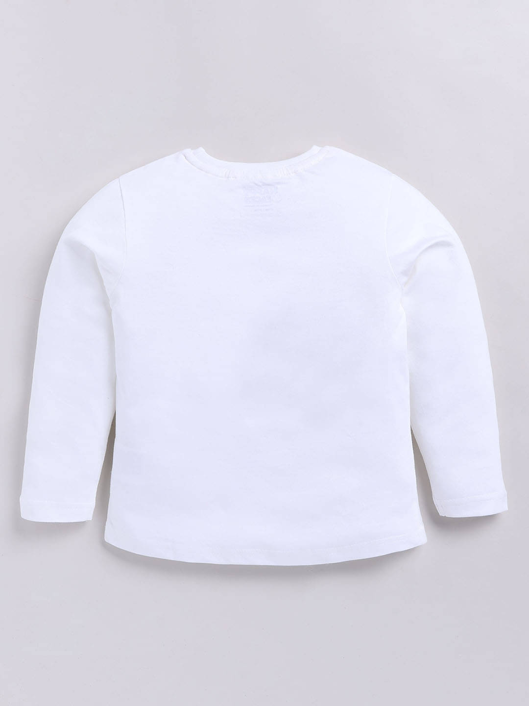     			HAPPY FACES Pack of 1 Boys Cotton T-Shirt ( Off White )