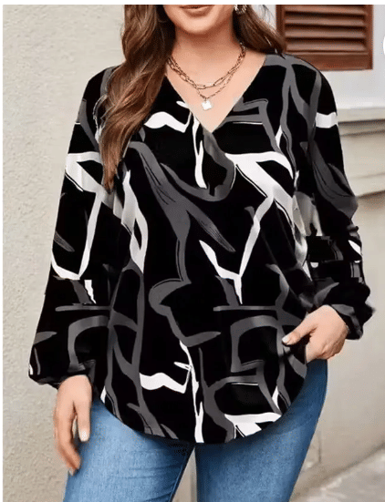 HF WARD Women's Cotton Regular Top ( Black )     			HF WARD Women's Cotton Regular Top ( Black )