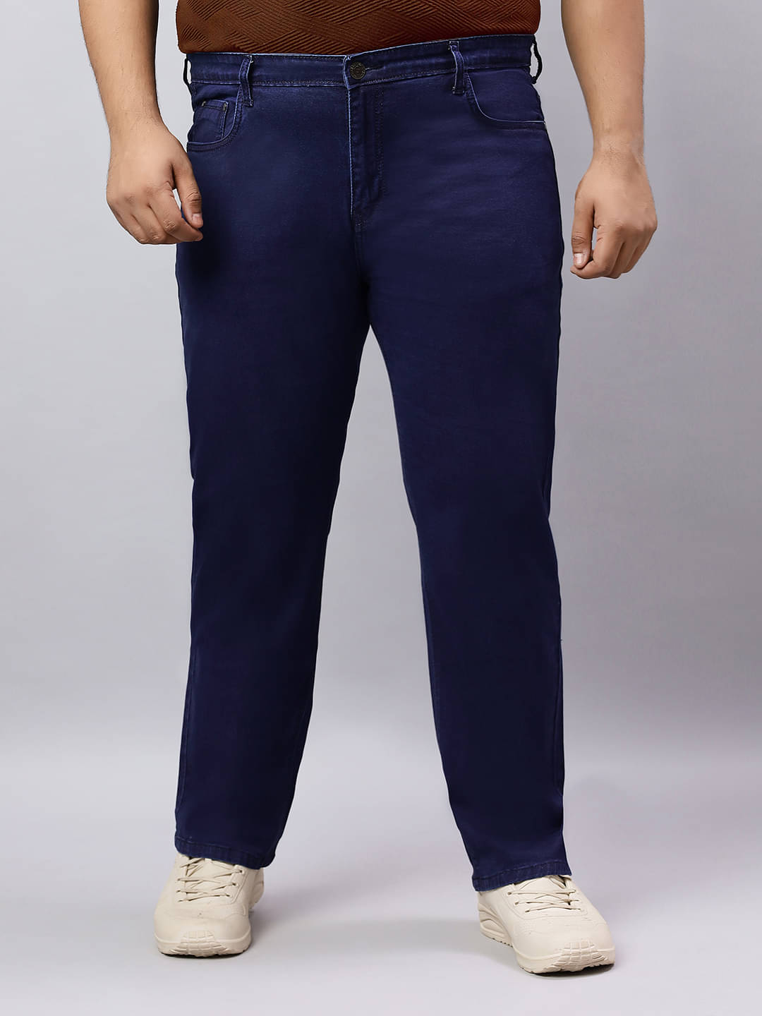     			HJ HASASI Regular Fit Clean Look Men's Jeans - Blue ( Pack of 1 )