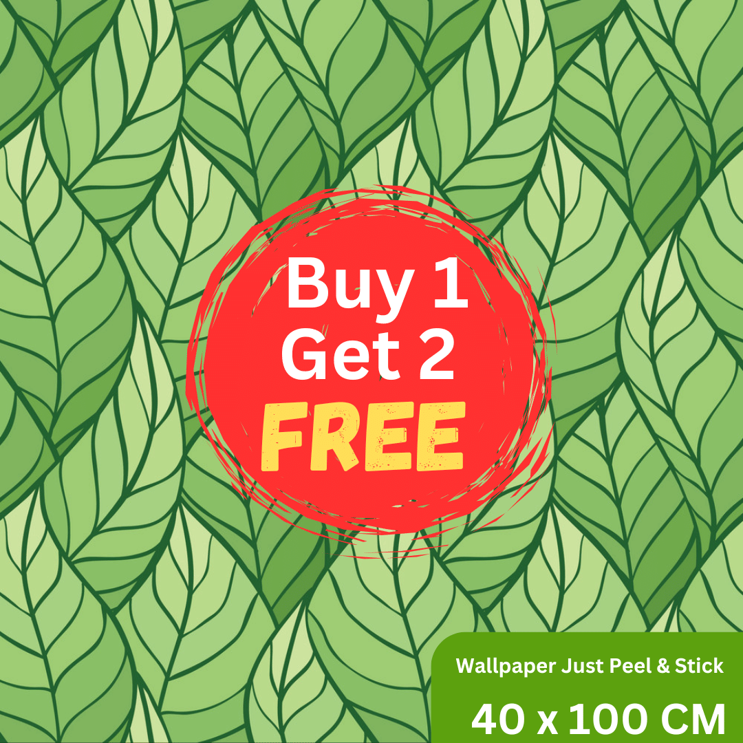     			Interawall Decor Self-Adhesive Decal Wallpaper Specific Product for Bedroom, Living Room, Kids Room, Play Room, Office | Abstract Home Wallpaper for Home Decor (Buy 1 get 2 Free, Pack of 3 Pcs,  Size-16x39 Inches Each Strip)