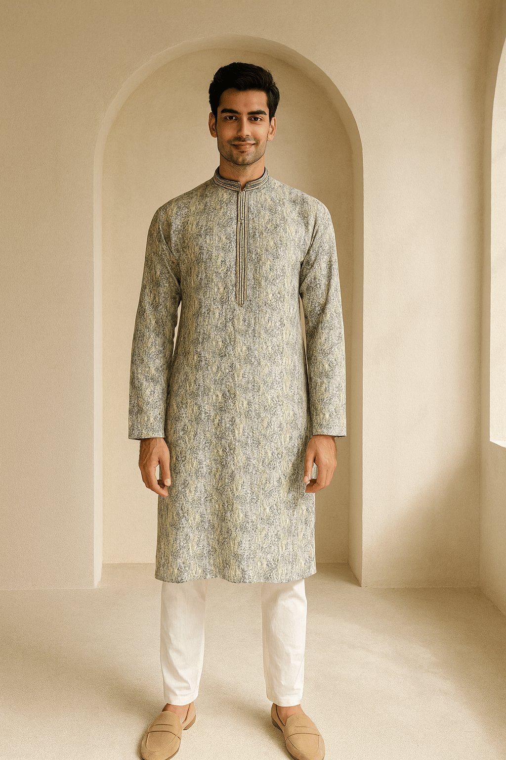 JUGG JUGG JEEYO Multicolor 3 Blended Fabric Regular Fit Men's Kurta Pyjama Set ( Pack of 1 ) JUGG JUGG JEEYO Multicolor 3 Blended Fabric Regular Fit Men's Kurta Pyjama Set ( Pack of 1 )