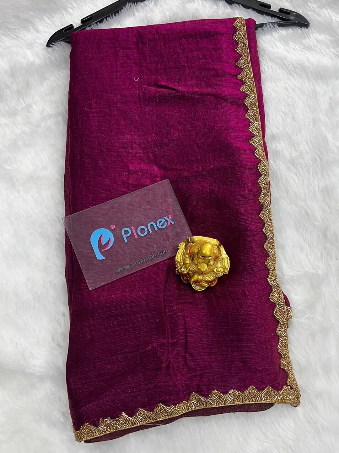 Krisha Enterprise Silk Embellished Regular Saree With Unstitched Blouse Piece ( Maroon ) Krisha Enterprise Silk Embellished Regular Saree With Unstitched Blouse Piece ( Maroon )
