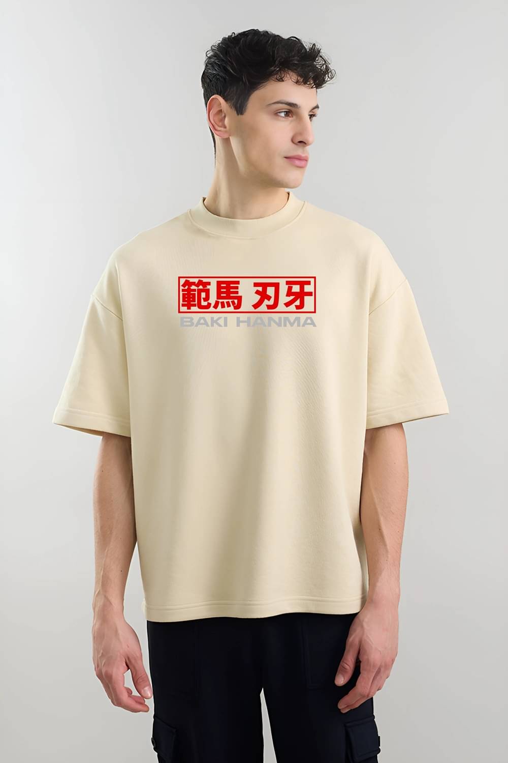 MEGAKART Men 100% Cotton Regular Fit Printed T-Shirt ( Beige ) MEGAKART Men 100% Cotton Regular Fit Printed T-Shirt ( Beige )