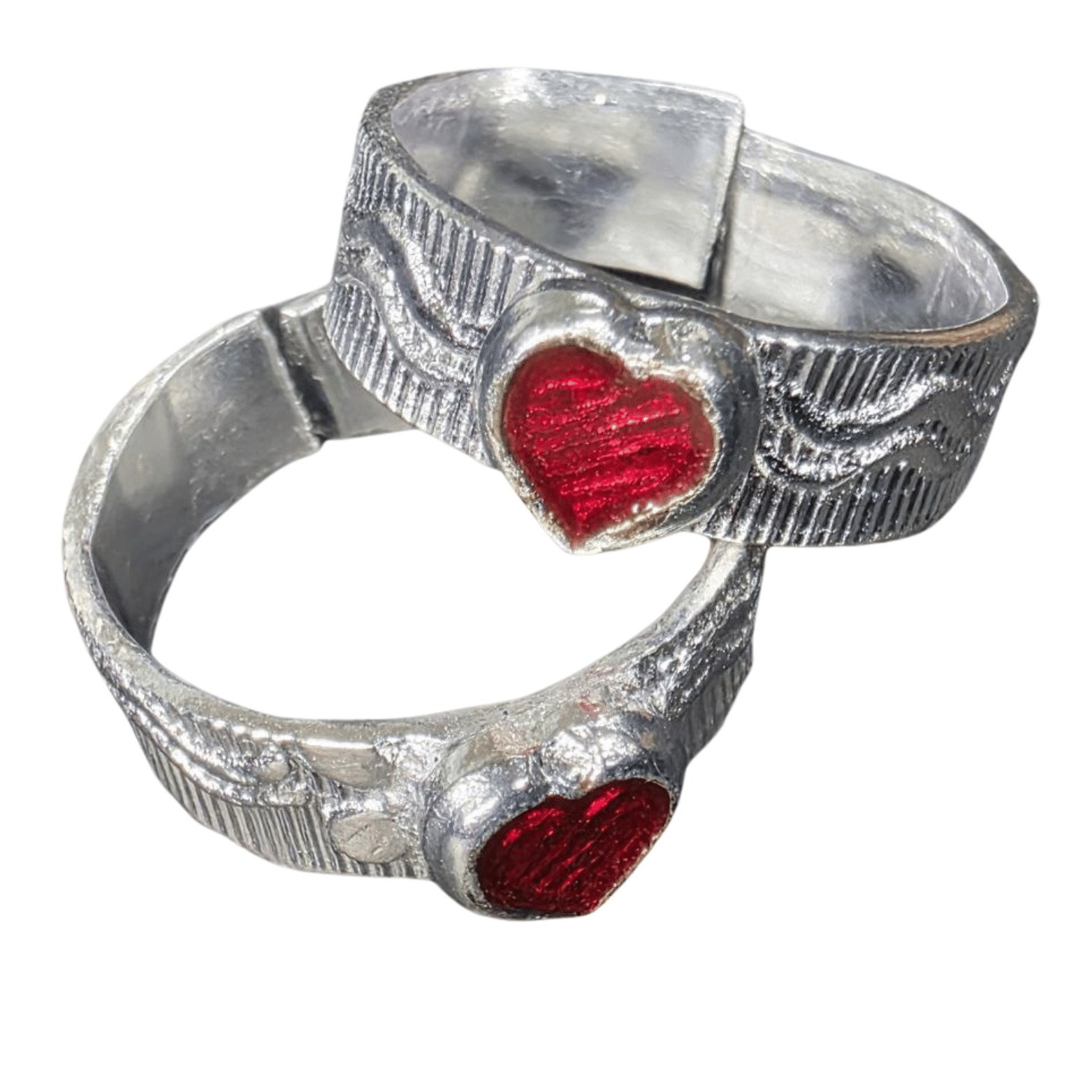     			METTI MOHAN TRADERS Silver Toe Rings ( Pack of 2 )