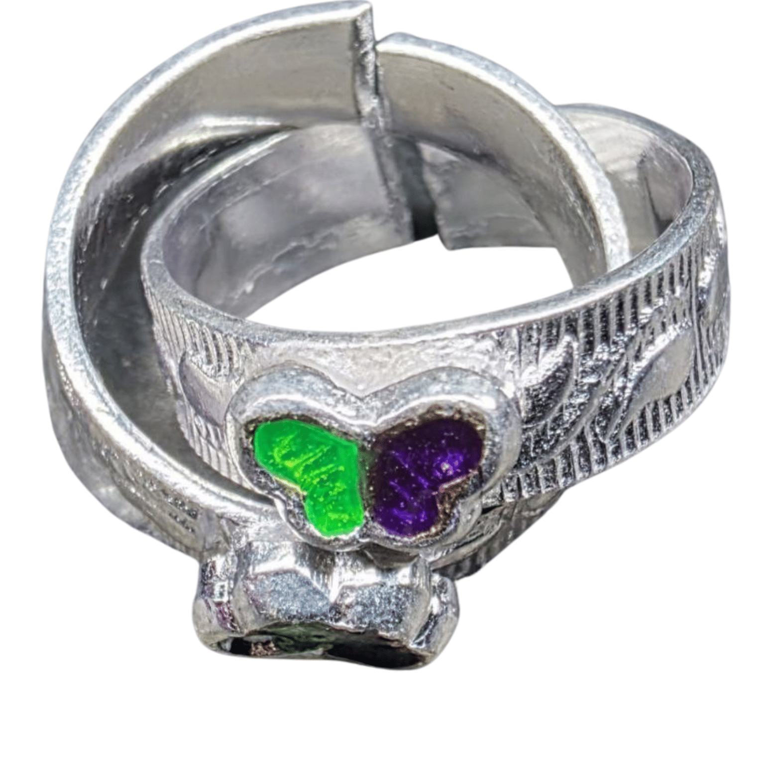 METTI MOHAN TRADERS Silver Toe Rings ( Pack of 2 ) METTI MOHAN TRADERS Silver Toe Rings ( Pack of 2 )