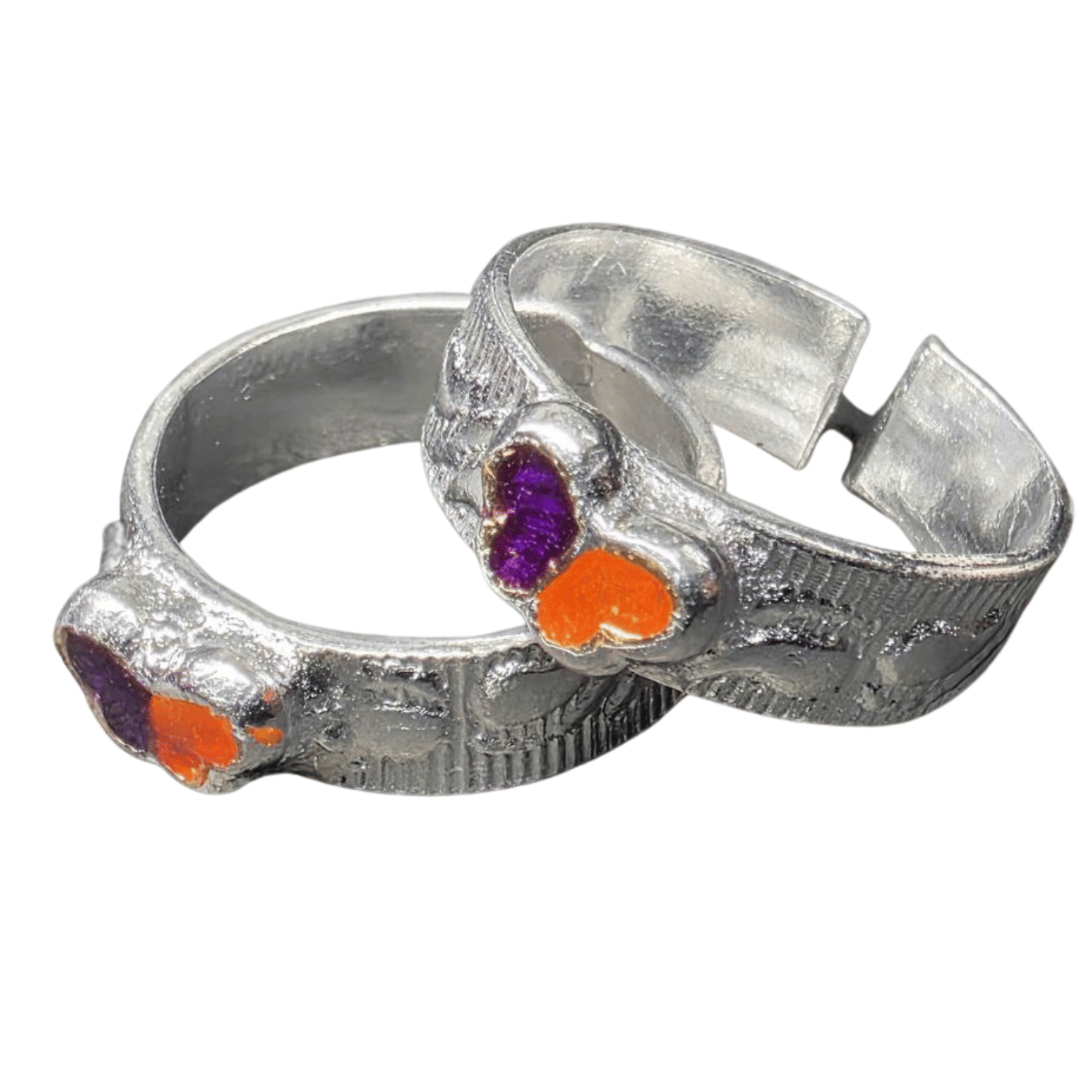 METTI MOHAN TRADERS Silver Toe Rings ( Pack of 2 ) METTI MOHAN TRADERS Silver Toe Rings ( Pack of 2 )