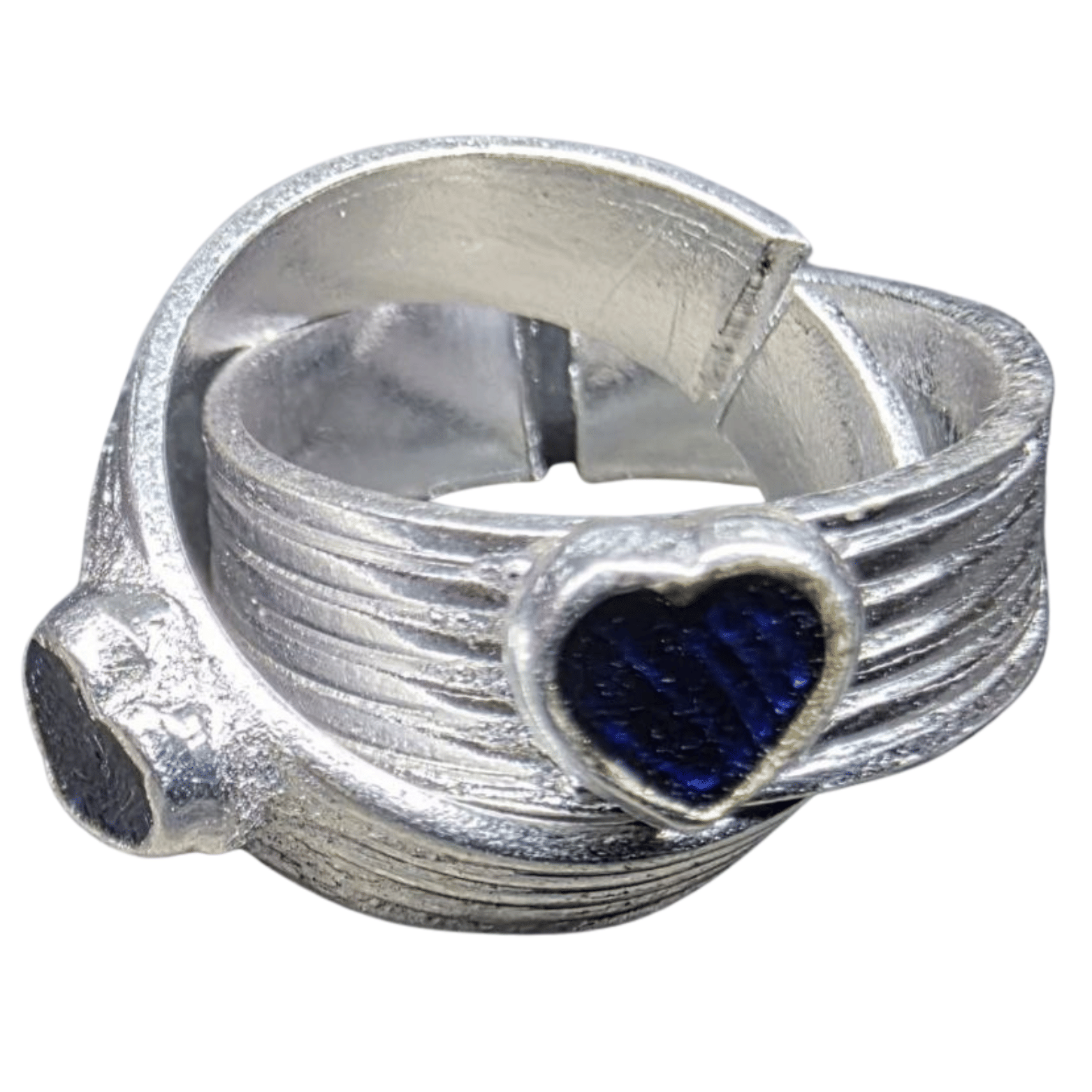     			METTI MOHAN TRADERS Silver Toe Rings ( Pack of 2 )