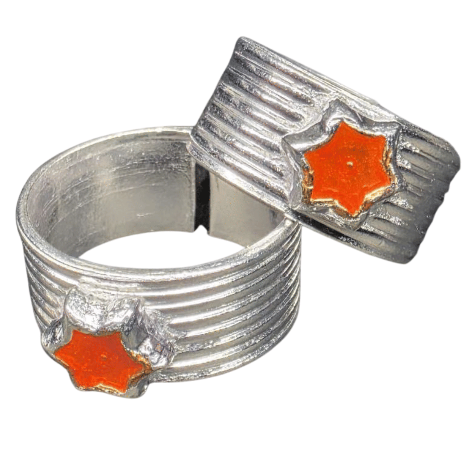     			METTI MOHAN TRADERS Silver Toe Rings ( Pack of 2 )