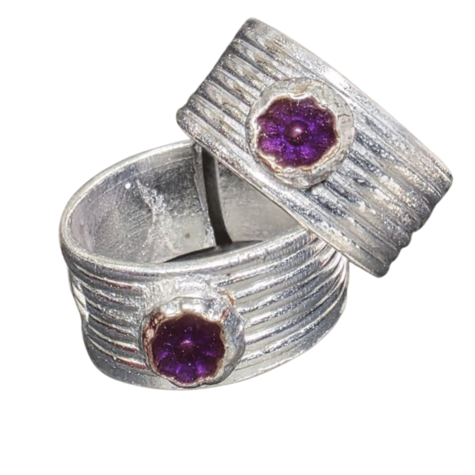     			METTI MOHAN TRADERS Silver Toe Rings ( Pack of 2 )