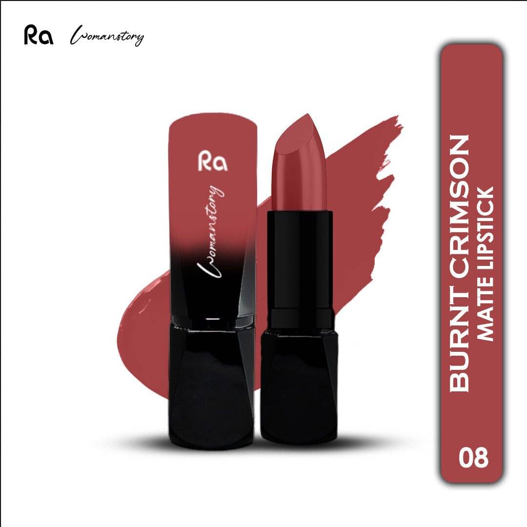     			RA Brown Matte Long Lasting Crayon Lipstick ( Pack of 1 )