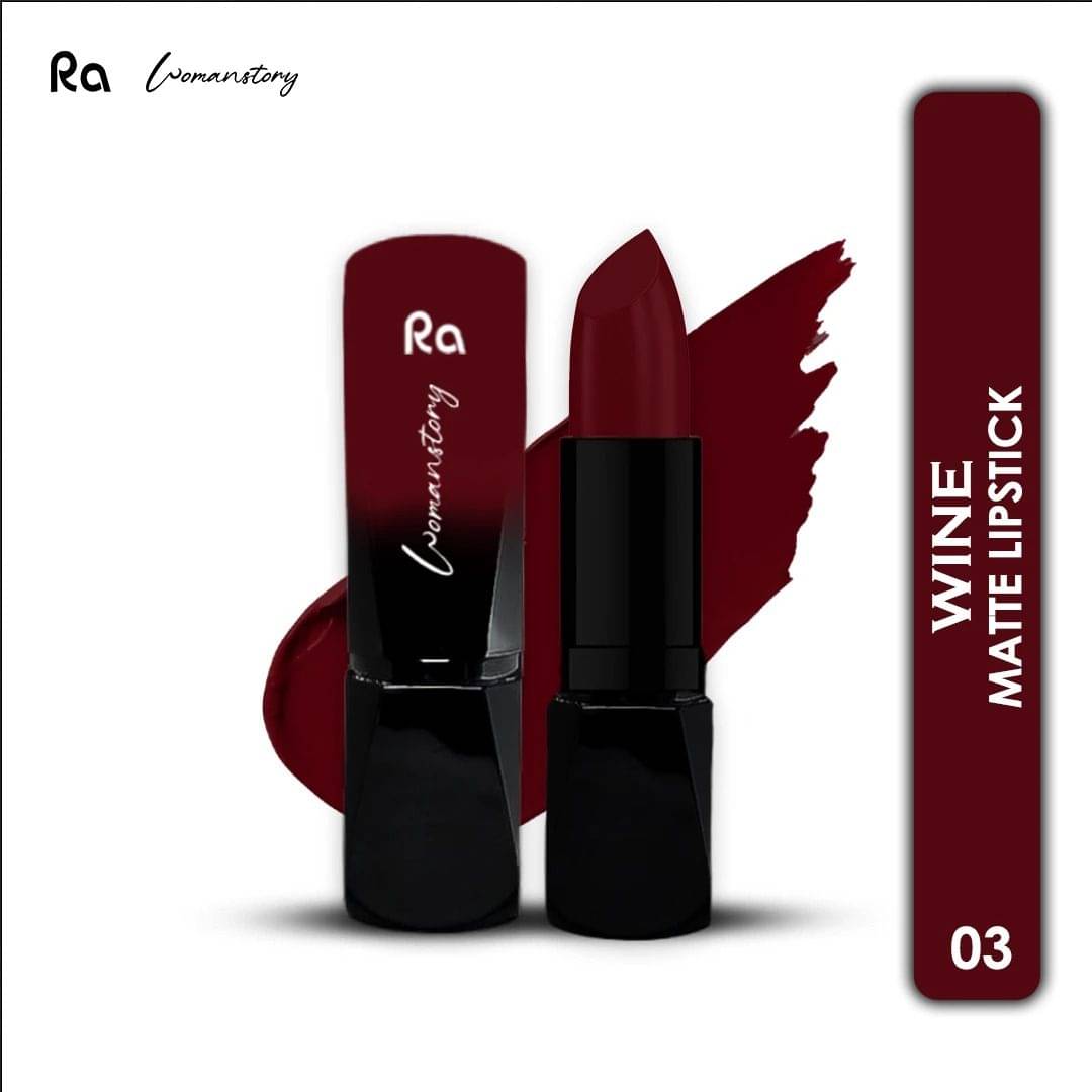     			RA Red Matte Long Lasting Crayon Lipstick ( Pack of 1 )
