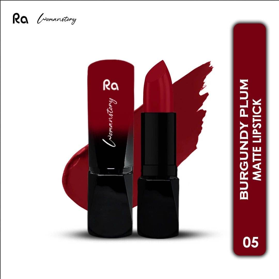     			RA Red Matte Long Lasting Crayon Lipstick ( Pack of 1 )