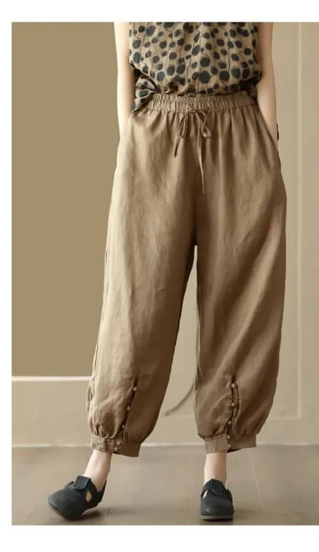     			SIDDHO HUM Women Cotton Casual Trousers ( Khaki )