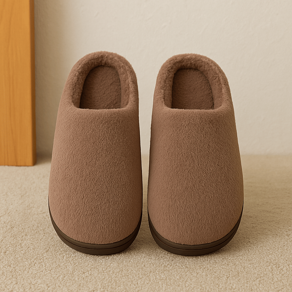     			Shoemusq Brown Women's Flip Flop