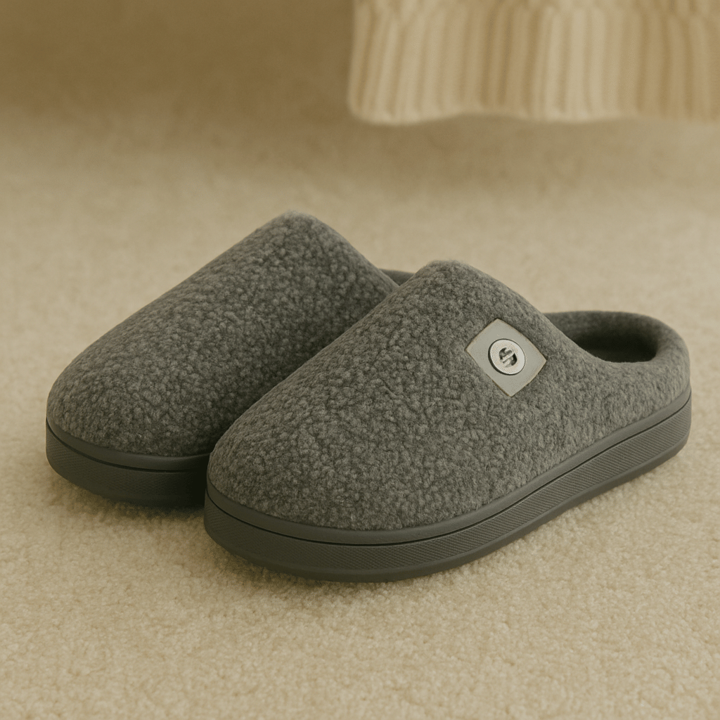     			Shoemusq Grey Women's Flip Flop