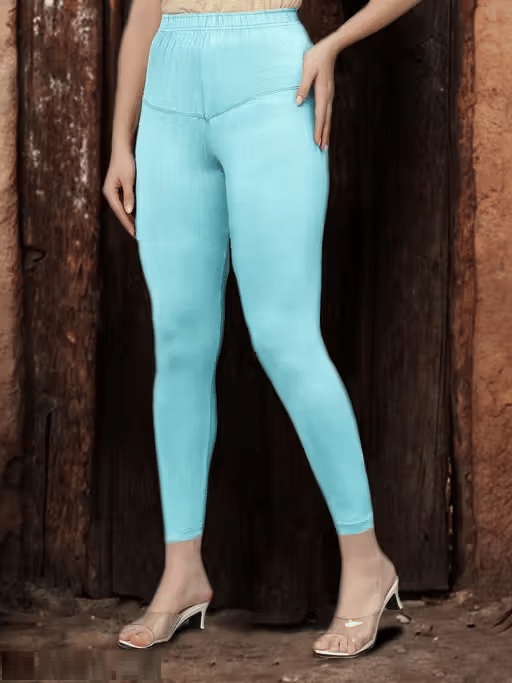     			Spewim Pack of 1 Viscose Women Legging ( Navy Blue )