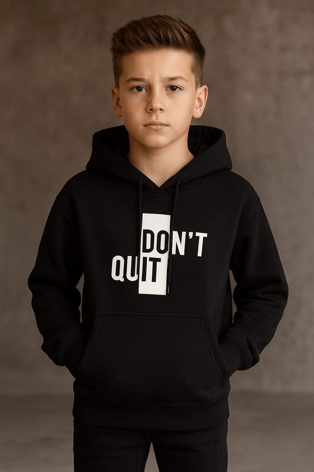     			farbot Pack of 1 Boys Fleece Sweatshirt ( Black )