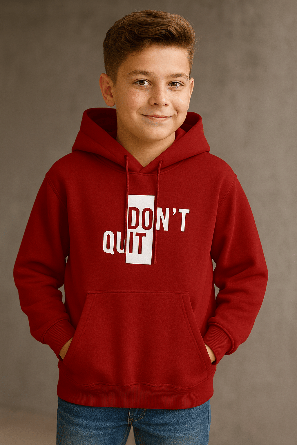     			farbot Pack of 1 Boys Fleece Sweatshirt ( Red )