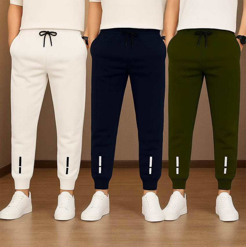     			fashionate world Pack of 3 Boys Cotton Trackpant ( Multicolor 3 )