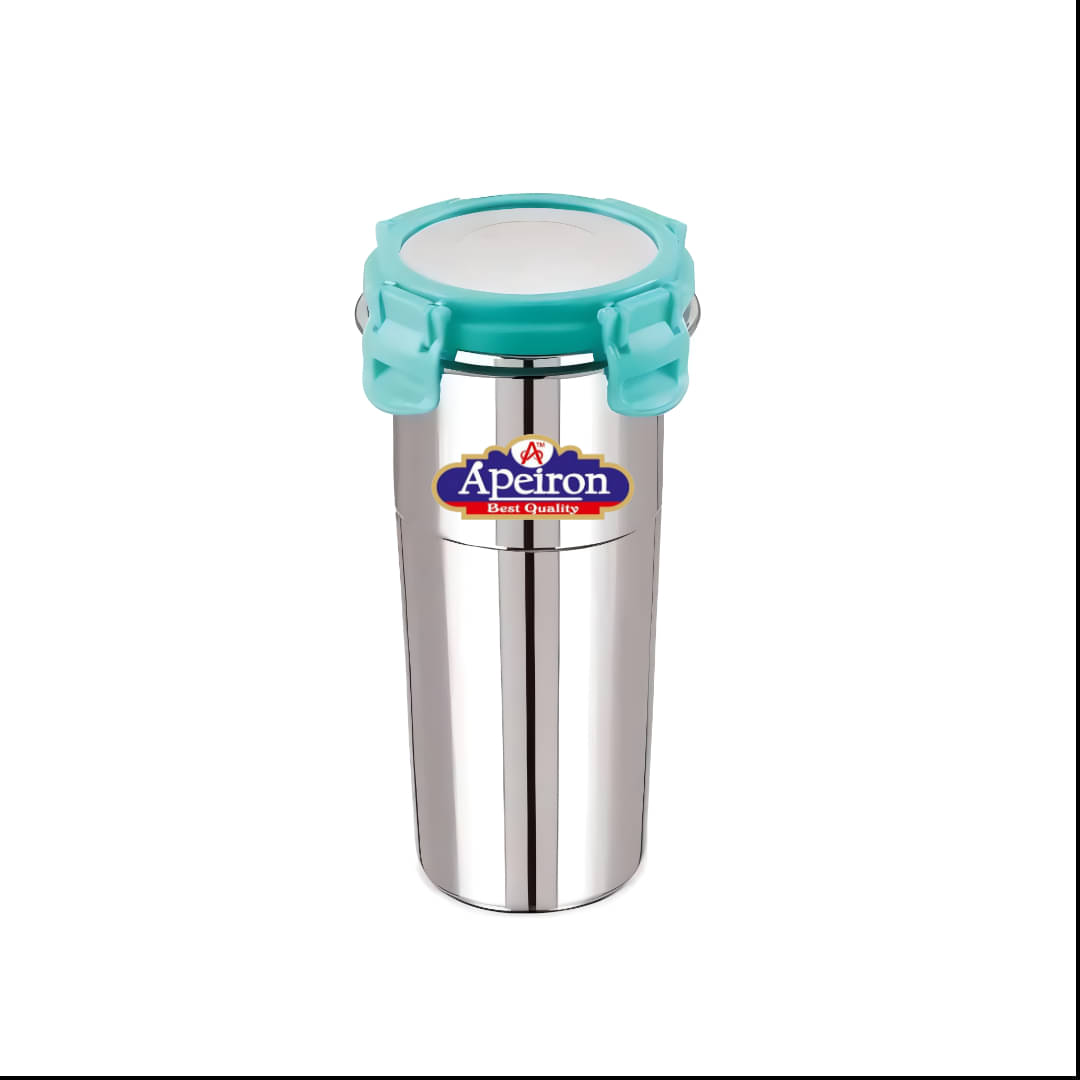     			APEIRON Tumbler With Lid Steel Travel Mug 400 mL ( Pack of 1 )